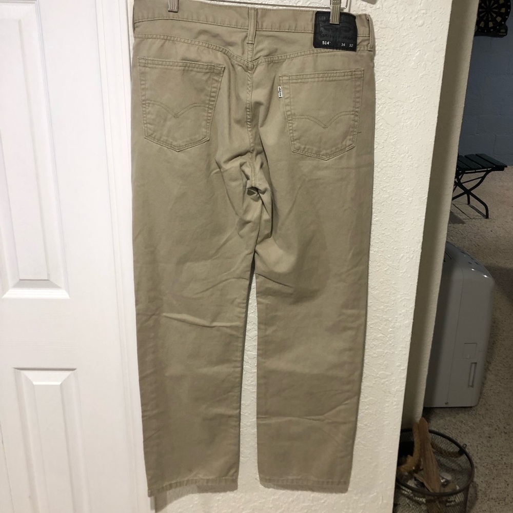 Levi’s 514 men’s khakis size W34 L32. - Picture 3 of 9